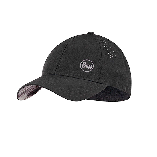 BUFF 抗UV快乾透氣健行帽-極簡素黑 BF122583-999