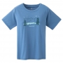 Mont-bell Wickron T Blue Lake 短袖排汗T恤 女款 #1114482 BL藍