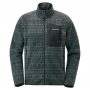 Mont-bell CLIMAPLUS 100 Print Jacket 男款 刷毛保暖印花外套 1106628 #50/灰綠
