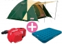 Coleman 4-5人BC露營帳三件優惠組 CM-7132+CM-21934+CM-21937