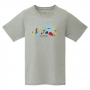Mont-bell Wickron T Colorful Trail 短袖排汗T恤 女款 #1114537 HCH炭灰 特價款