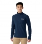 Mountain Hardwear Mountain Stretch Half Zip 拉鍊立領長袖排汗衣 男款 海軍藍 <活動