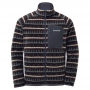 Mont-bell CLIMAPLUS 100 Print Jacket 男款 刷毛保暖印花外套 1106628 #81/紅褐紋
