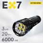 NITECORE EX7 6000流明 磁吸 可變光形 高性能手電筒