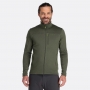 英國RAB Graviton Jacket 保暖透氣刷毛立領外套 男款 軍綠 #QFF57