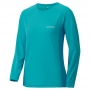Mont-bell Cool Long Sleeve 長袖圓領排汗衣 女款 #1114457 TQB青藍