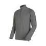 Mammut 長毛象 Yadkin ML Half Zip 男款 刷毛拉鍊保暖衣 鈦金灰