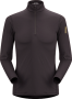 Arc’teryx Phase AR Zip Neck LS 男款長袖拉練 碳黑（零碼/微NG品）