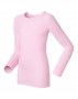 Odlo Shirt L/S Crew WARM 兒童保暖排汗衣 粉紅(104-152)