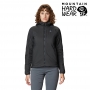 Mountain Hardwear Kor Strata Hoody 防潑水連帽保暖外套 女款 深風暴灰 <出清優惠>