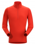 Arc’teryx Phase AR Zip 男款長袖排汗衣 朱紅 L