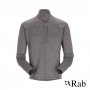 英國RAB Graviton Jacket 保暖透氣刷毛立領外套 男款 石墨灰 #QFF57