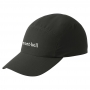 Mont-bell Stretch O.D. Cap 防潑水遮陽棒球帽  #1118791 BK/黑