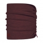 BUFF 蓄熱刷毛ExtraHeavy Merino Wool Tubular美麗諾羊毛抽繩領巾-酒紅 BF124119-632