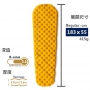 Sea to Summit Ultralight XR 超輕量獨立氣筒睡墊  箭木黃(附充氣袋,維修貼,枕貼) Regular 