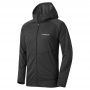 Mont-bell Cool Full-Zip Hoodle 長袖排汗連帽外套 男款 #1114636 BK/黑 <活動優惠價>