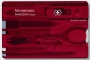 Victorinox SwissCard Classic經典名片型 10用瑞士刀 0.7100