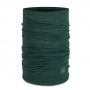BUFF 舒適素面Lightweight Merino Wool Tubular美麗諾羊毛頭巾-深草綠 BF113010-313