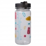 Mont-bell Print Clear Bottle 0.5L 彩印水瓶