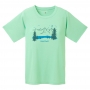 Mont-bell Wickron T Blue Lake 短袖排汗T恤 女款 #1114482 OCWV海青