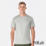 英國RAB Force SS Tee 透氣短袖圓領排汗衣 男款 深鉛錫灰