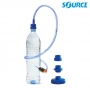 SOURCE 吸水管轉換組 Convertube 2031160200 / 適用寶特瓶 (相容四種尺寸瓶蓋螺紋)