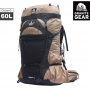 GRANITE GEAR 50015 Crown3 60L 男款登山健行背包 7010沙褐/黑 R (鋁架強化版)