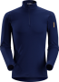 Arc’teryx Phase SV Zip Neck LS 男款 深天堂藍（零碼/微NG品）（L號）