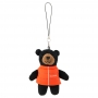 Mont-bell Strap Monta Bear 橘色羽絨背心蒙塔熊吉祥物 1124132