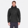 英國RAB Cirrus Alpine Jacket 輕量防風透氣化纖連帽外套 男款 黑