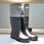 DI JAN D3系列-文青灰可摺式短筒雨鞋 (一般鞋底)