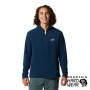 Mountain Hardwear Polartec® Microfleece 1/4 Zip 刷毛半拉鍊長袖排汗衣 男 海軍藍