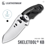 Leatherman SKELETOOL KB 平刃折刀 黑 #832385 (皮套)
