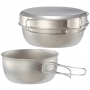 Mont-bell Titanium Bowl Dish Set 一 ~ 二人鈦合金鍋碗組