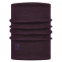 BUFF 耐寒素色Heavyweight Merino Wool Tubular美麗諾羊毛頭巾-深邃紫 BF113018-603