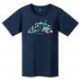 Mont-bell Wickron T Colorful Trail 短袖排汗T恤 女款 #1114537 NV海軍藍 特價款