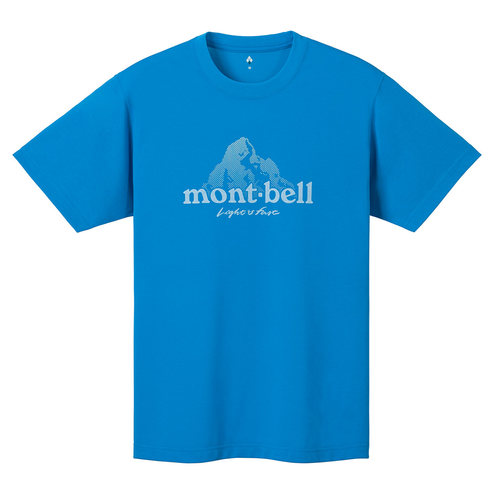維京山屋戶外用品專賣店- Mont-bell Wickron T Dot Logo 短袖排